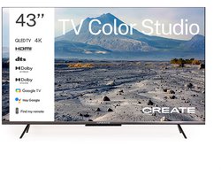 CREATE - QLED 4K 43" Smart TV met antireflectiescherm en gekleurde lijst - TV COLOR STUDIO