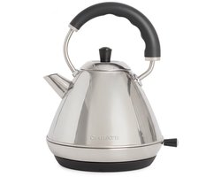 CREATE - Waterkoker 1L - BPA vrij- 1200W - Chroom - KETTLE RETRO