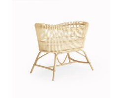 Createyourhome - Rotan - Bed - Wiegje - Dundee - Ibiza - Japandi - Riet - Uniek - Eyecather - Uniek - Babykamer - Newborn - Incl matras