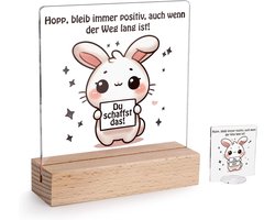 Creatieve Acryl Tafelhanger, Leuke Pocket Hug Bureau Decoratie met Positieve Boodschap, Origineel Cadeau voor Thuis en Kantoor, Inspirerende Desk Accessoires voor Iedereen