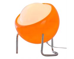 Creatieve Retro-Oranje 'Goudstaaf'-Tafellamp Van Glas — Usb-Gevoed, 3 Lichtkleuren / Traploos Dimbaar. Een Decoratieve Bedlamp En Sfeerverlichting, Perfect Voor Slaap- En Woonkamers.