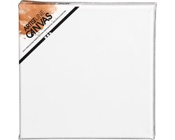Creativ Company canvas schilderdoek 20x20 cm wit - ArtistLine.