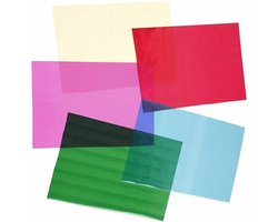 Creativ Company Cellofaanvellen - A4 - 5x20 vel - Multikleurig