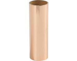 Creativ Company decoratiefolie knutselmateriaal roze goud 50cm.
