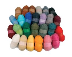 Creativ Company Gekaarde Wol 26x25 gr Multigekleurd