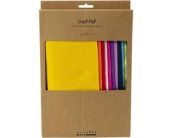 Creativ Company Hobbyvilt A4 Kleurrijk 10 stuks