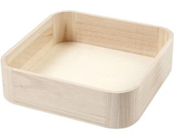 Creativ Company Houten Dienblad 25x25x7 cm
