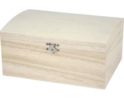 Creativ Company Houten Schatkist 21,5x15,8x10,6 cm