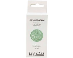 Creativ Company keramiek glazuur Paris Green 60ml glanzend.