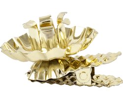 Creativ Company Metalen Kaarsenhouder Klem 40 mm Goud 8 stuks