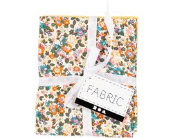 Creativ Company Patchwork Stof 45x55 cm Geel 4 stuks