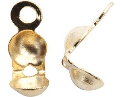 Creativ Company sieraden accessoires verguld kalotjes 20 stuks goud.