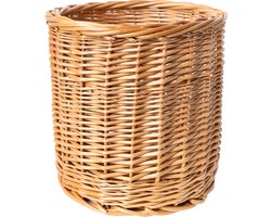 Creative Home Rieten Mand | 21 x 21 x 21 cm | Handgeweven Decoratieve Potcover voor Balkon Bloemenmand voor Bloemen Planten