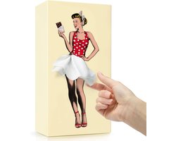 Creative Tissue Box - Creative Design - Elk papier is in een andere vorm - geschikt voor thuiskantoren en restaurants - Beige