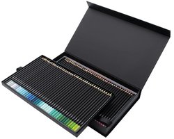 Crelando Set van 80 kleurpotloden - Inclusief Praktische opbergdoos - Uitgebreide set kleuren en tinten - In doos, 80 stuks -