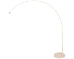 Crèmekleurige Vloerlamp Sparkled Light 7268CR – Trendy metaal, hoogte verstelbaar van 210 tot 240 cm, draaibaar en kantelbaar – Steinhauer