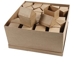 Creotime Huizen, afm 6x8,5 cm, 40 assorti