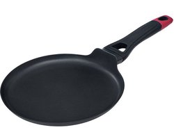 Crêpemaker - Alle branders inclusief inductie - PYREX - Optima - Ø 25cm - PFAS-vrij - Zwart