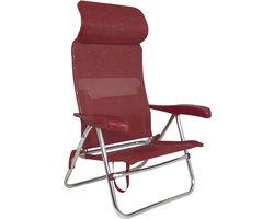 Crespo - Strandstoel - AL/205 - Compact - Rood