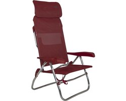 Crespo - Strandstoel - AL/223 - Compact - Rood