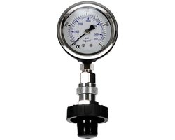 Cressi Spa Din Hp Exterior Oppervlaktedrukmeter Zwart,Zilver