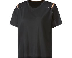Crivit Functioneel Damesshirt - T shirt - Sportshirt - Korte mouwen - Zwart - Maat M 40/42