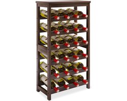 CRLYN® Barkast - Drankkast - Wijnrek - Bruin