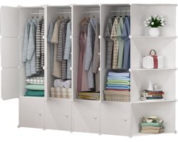 CRLYN® Dressing Kasten - Kledingkast - Kledingkasten Slaapkamer - Organizer