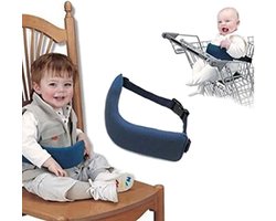 Cross strap high chair - baby dining belt - portable high chair - baby dining chair - safety belt carrier