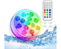 Crrynuo Onderwaterverlichting - 13X LED - Led verlichting onderwater - 16 kleuren