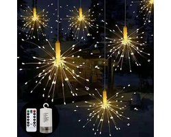 Crrynuo Vuurwerklichten - Lichtsnoer - Lichtsnoer binnen - LED verlichting buiten - Lichtsnoer tuin - Warm Wit Licht