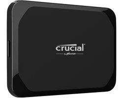 Crucial X9 Portable SSD | 2TB | USB 3.2 Gen2 Type-C | 1.050MB/s Lezen | 1.050MB/s Schrijven | Zwart