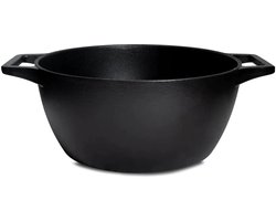 CrushGrind KIM_BO 4-in-1 Gietijzeren Dutch Oven