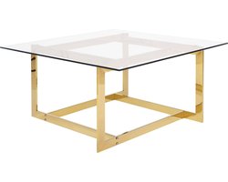 CRYSTAL - Salontafel - Goud - Glas