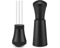 Csunticulo WDT-tool, verbeterde WDT-tool, espresso-naald met 7 fijne naalden, koffietamper, espresso-naald, koffie-accessoires, espressoblender, espressoblender voor barista's
