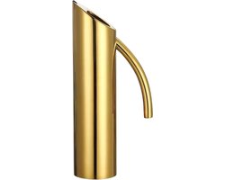 Cuhostki 1 Stuk - Sapkan - Roestvrijstaal Goud 1.5L - Rechthoornig Water En Sap Schenken