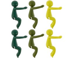 Cuhostki-6-Stuks-Plant-Ondersteuning-Plantenstekkenstandaard-Plantenvermeerdering-Plantenpop-Ondersteuner-Geel-Lichtgroen-Donkergroen-Standaard-Ondersteunend