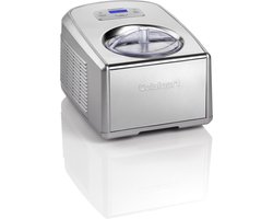 Cuisinart - IJsmachine - Sorbet- en frozen yoghurtmaker - IJsmaker RVS - Zilvergrijs -1,5L