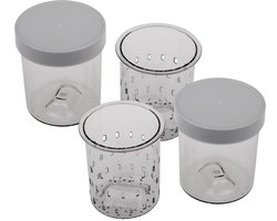 CUISINART - plastiek potjes  SET 2ST - 250ml - YM402E