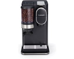 Cuisinart - Single Serve Koffiezetapparaat - Filterkoffie - Ingebouwde RVS koffiemolen - 3 kopgroottes - Herbruikbare filterpod - Zwart
