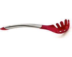 Cuisipro pastalepel - met silicone - 35 cm - rood