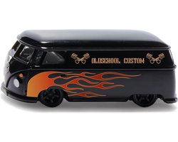 Cult Classic Oldtimer Bus Modelauto met Trekhaak en Openende Deuren Schaal 1:50