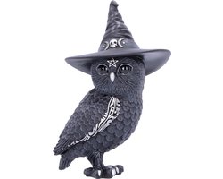 Cult Cuties uilbeeldje - schattig uilbeeldje - 1 stuk - zwart - hars - 13,5 cm