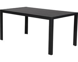 Cult tuintafel, 150 cm zwart/zwart.