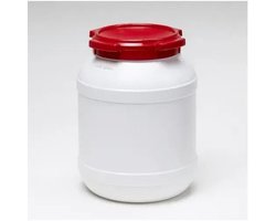 CurTec Voerton met Schroefdeksel Rood/Wit 55 ltr