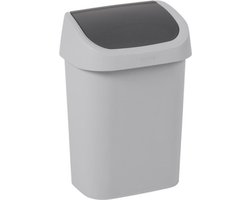 Curver Allibert Afvalbak Mistral tuimel 10Lgrey