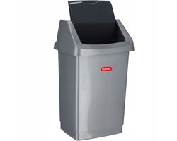 Curver Click-it multifunctionele mand van kunststof zilver, kunststof, grijs, 9 l