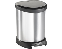 Curver Decobin Pedaalemmer - 5L - Metallic