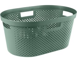 Curver - Infinity Recycled Dots - Wasmand - 40L - Groen