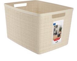 Curver Jute Mandje L - 20 liter - Offwhite